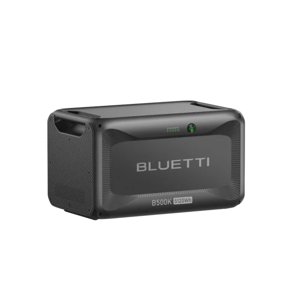 BLUETTI B500K 5120 Wh LiFePO₄ high-capacity expansion battery pack for scalable home, RV, off-grid solar and backup power systems