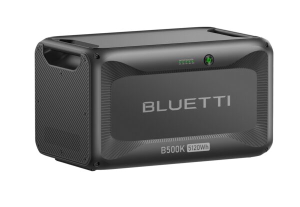 BLUETTI B500K2 modular LiFePO₄ expansion battery pack for high-capacity home, RV, off-grid solar, and backup power systems