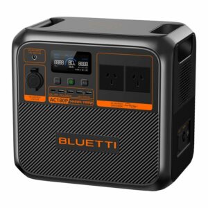 BLUETTI AC180P Solar Portable Power Station | 1,800W 1,440Wh