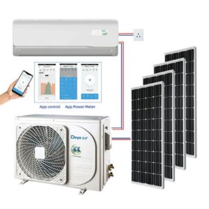 Hybrid ACDC Solar Air Water Cooler
