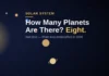 How Many Planets Are in the Solar System?