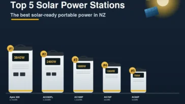 Top 5 Solar Portable power station in nz