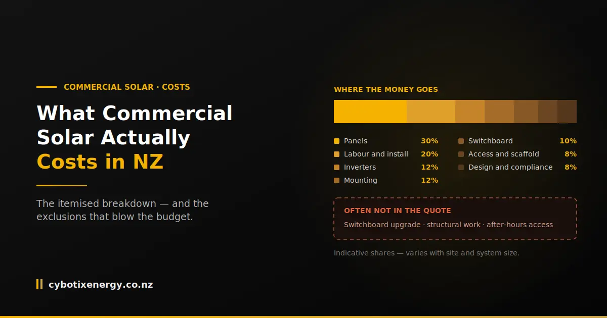 Commercial Solar Installation Costs in NZ
