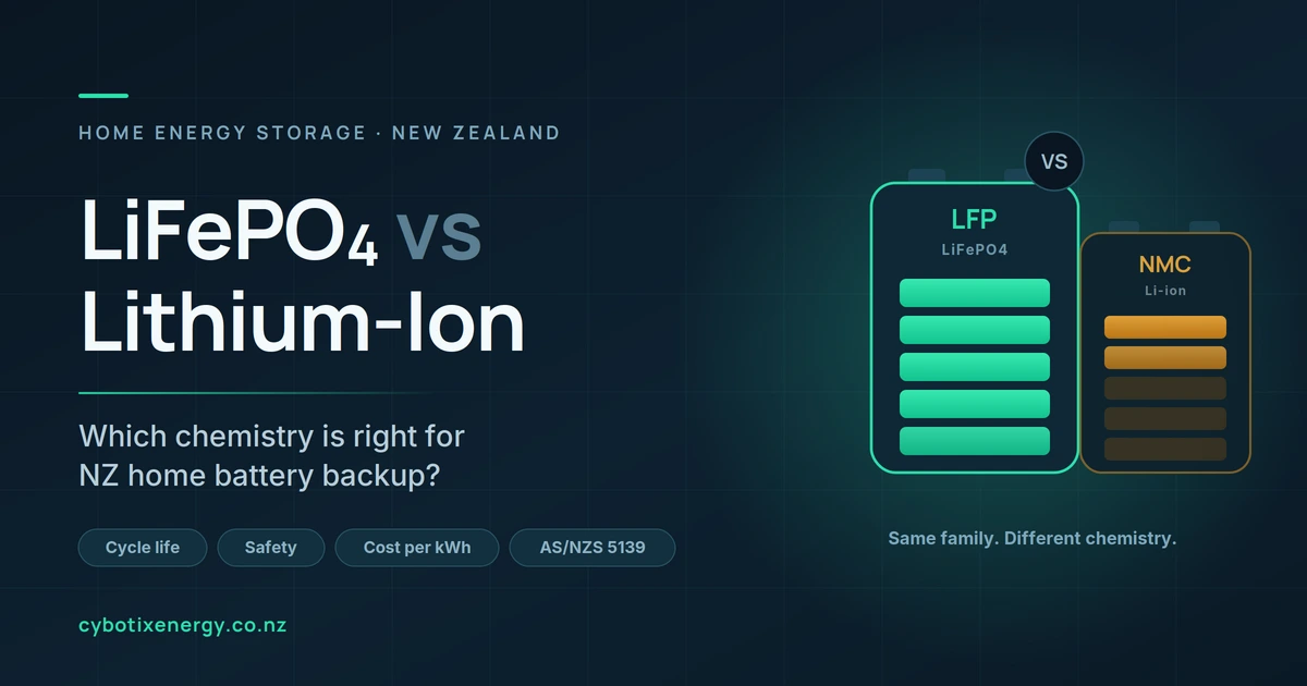 Lithium-Ion Home Battery Backup NZ