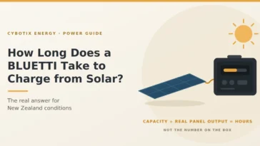 How Long Does a BLUETTI Take to Charge from Solar?