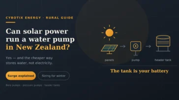 Can Solar Power Run a Water Pump