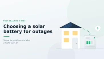 How to Choose a Solar Battery for Power Outages in NZ