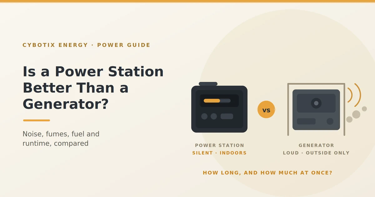 Is a Power Station Better Than a Generator?