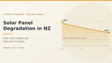 Solar Panel Degradation in NZ