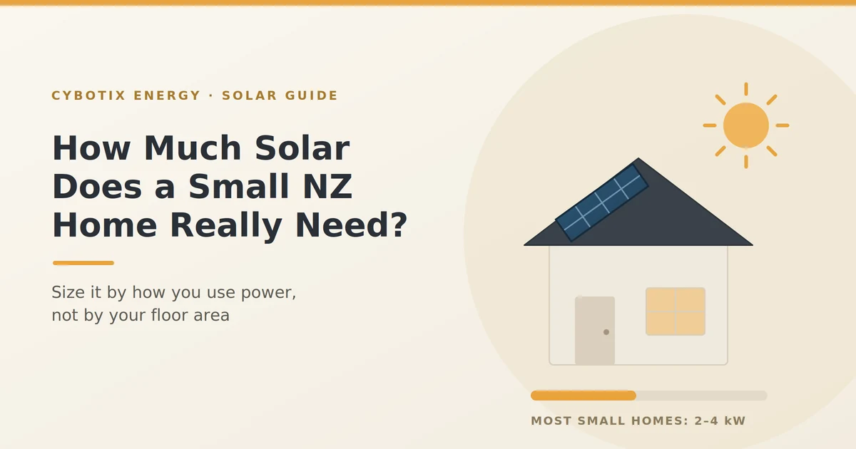 Solar for Small Homes NZ