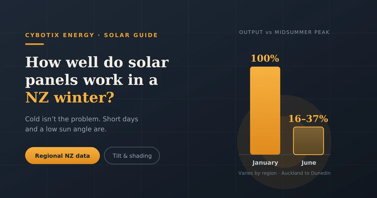 How Well Do Solar Panels Work During Winter in New Zealand?
