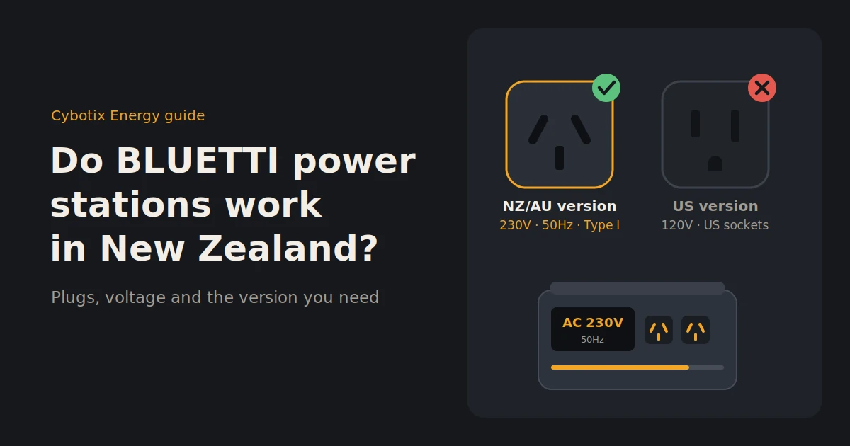 Do BLUETTI Power Stations Work in NZ